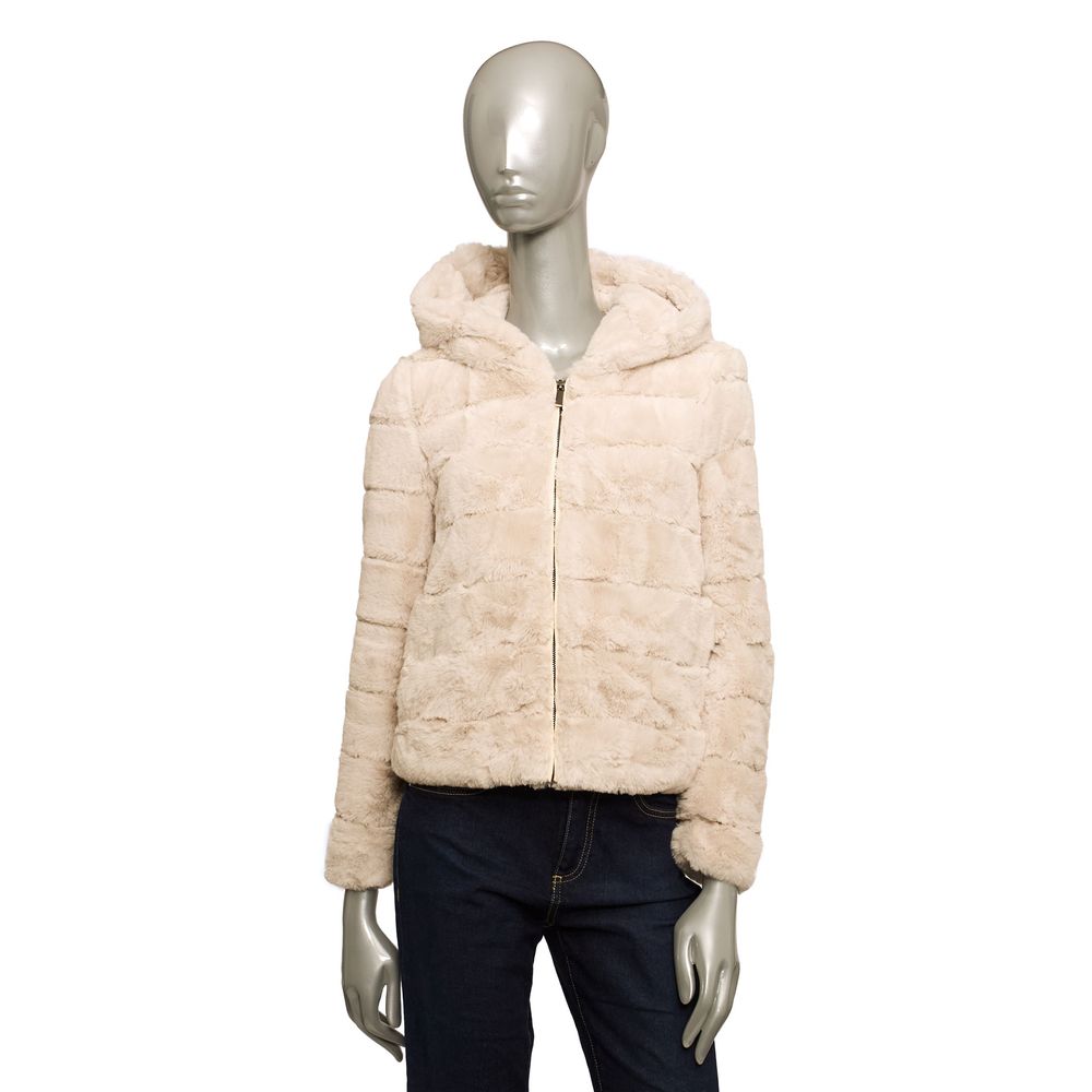 Chaquetas y abrigos de poliéster beige Baldinini Trend