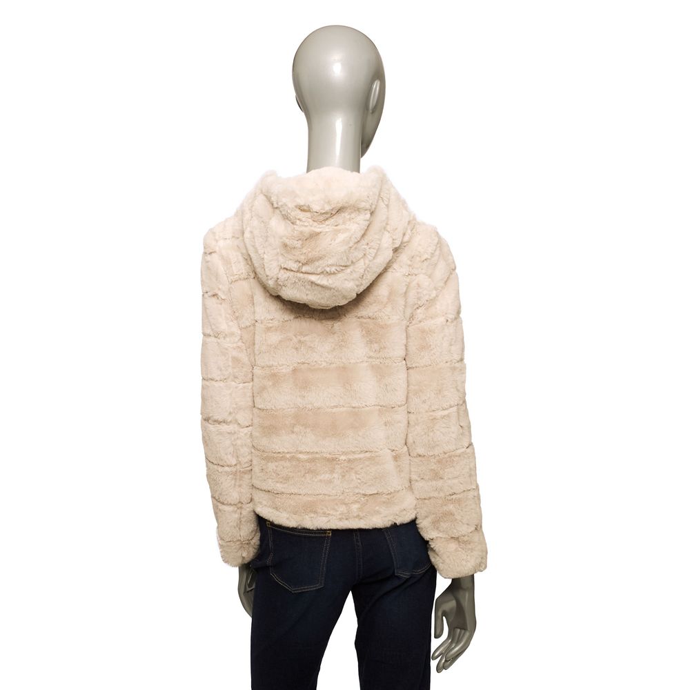 Chaquetas y abrigos de poliéster beige Baldinini Trend