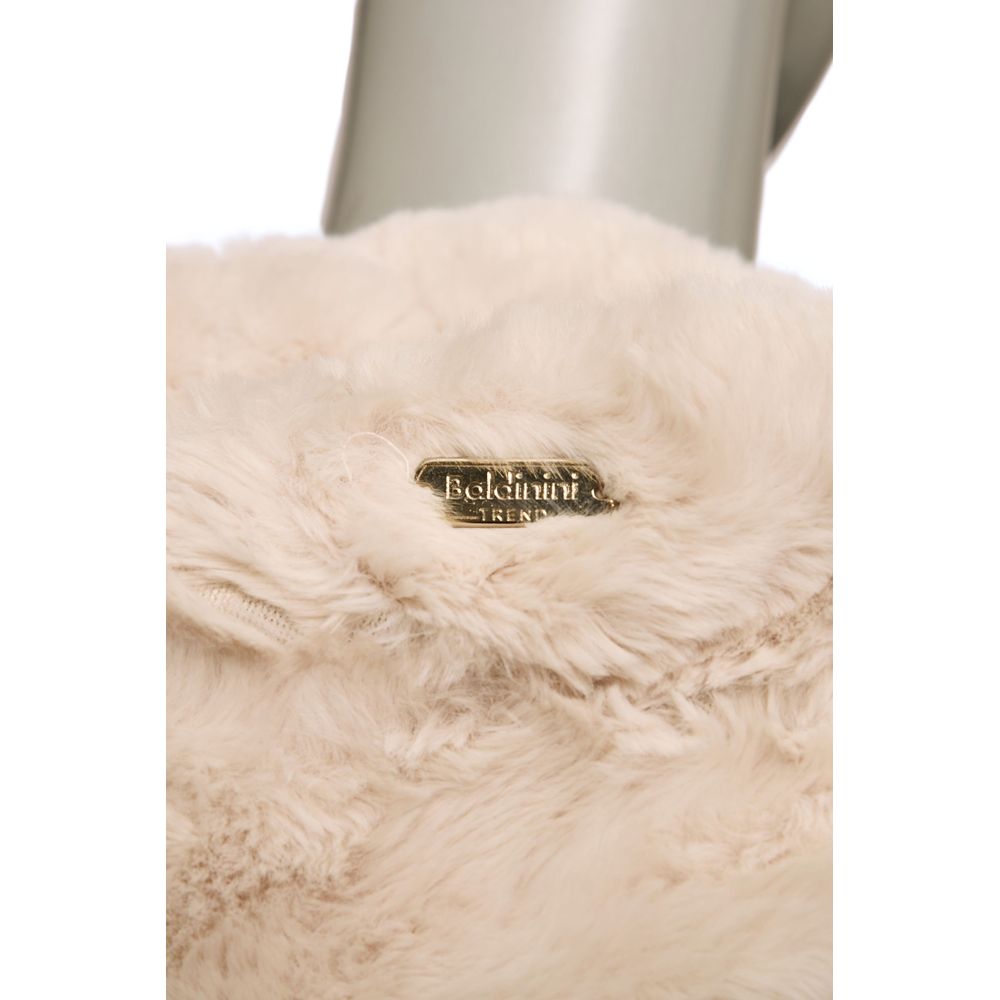 Chaquetas y abrigos de poliéster beige Baldinini Trend