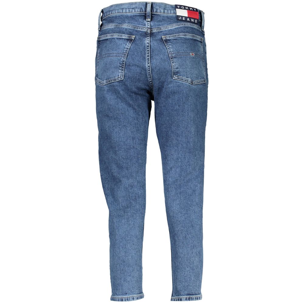 Pantalones y vaqueros de algodón azul Tommy Hilfiger