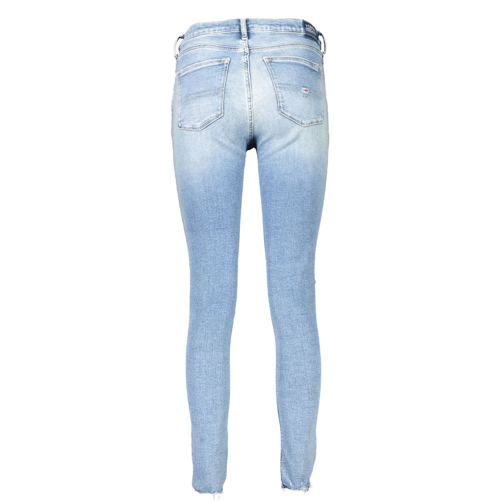 Pantalones y vaqueros de algodón azul claro de Tommy Hilfiger