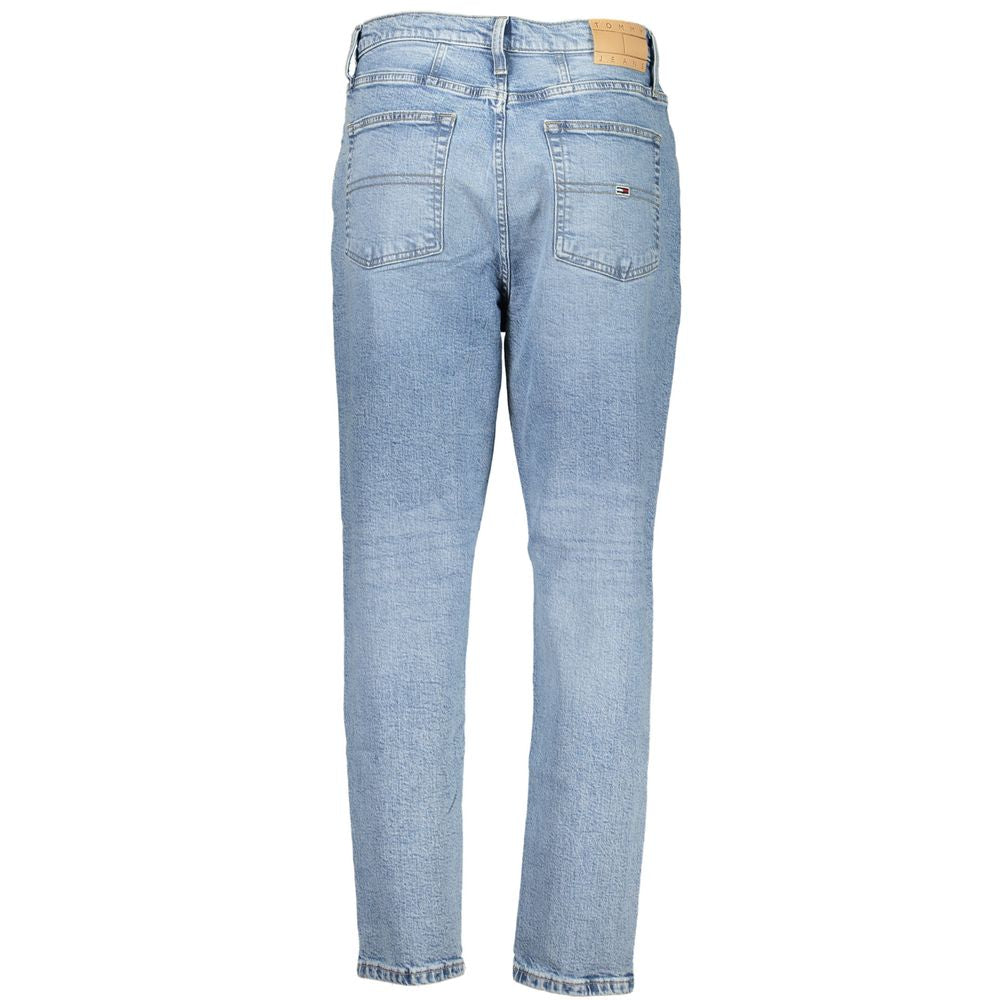 Pantalones y vaqueros de algodón azul claro de Tommy Hilfiger