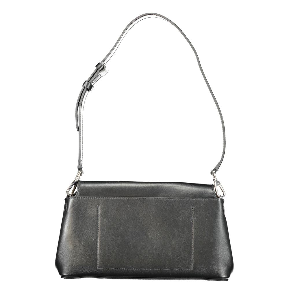 Bolso de mano de poliéster negro de Calvin Klein
