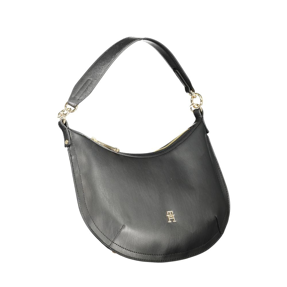 Bolso de mano Tommy Hilfiger de polietileno negro