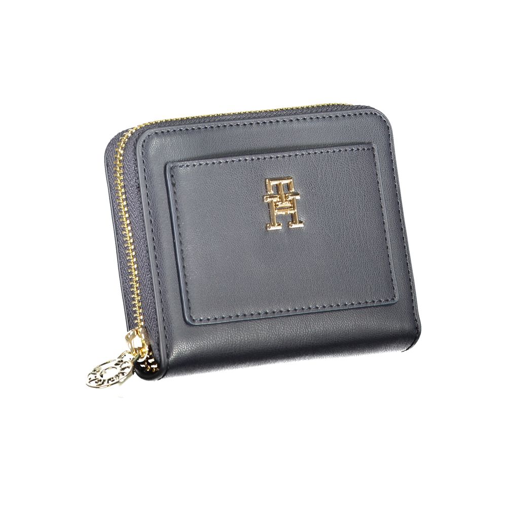 Cartera de polietileno azul de Tommy Hilfiger