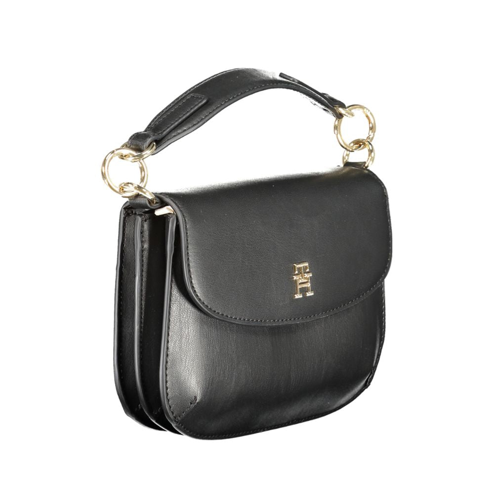 Bolso de mano Tommy Hilfiger de polietileno negro