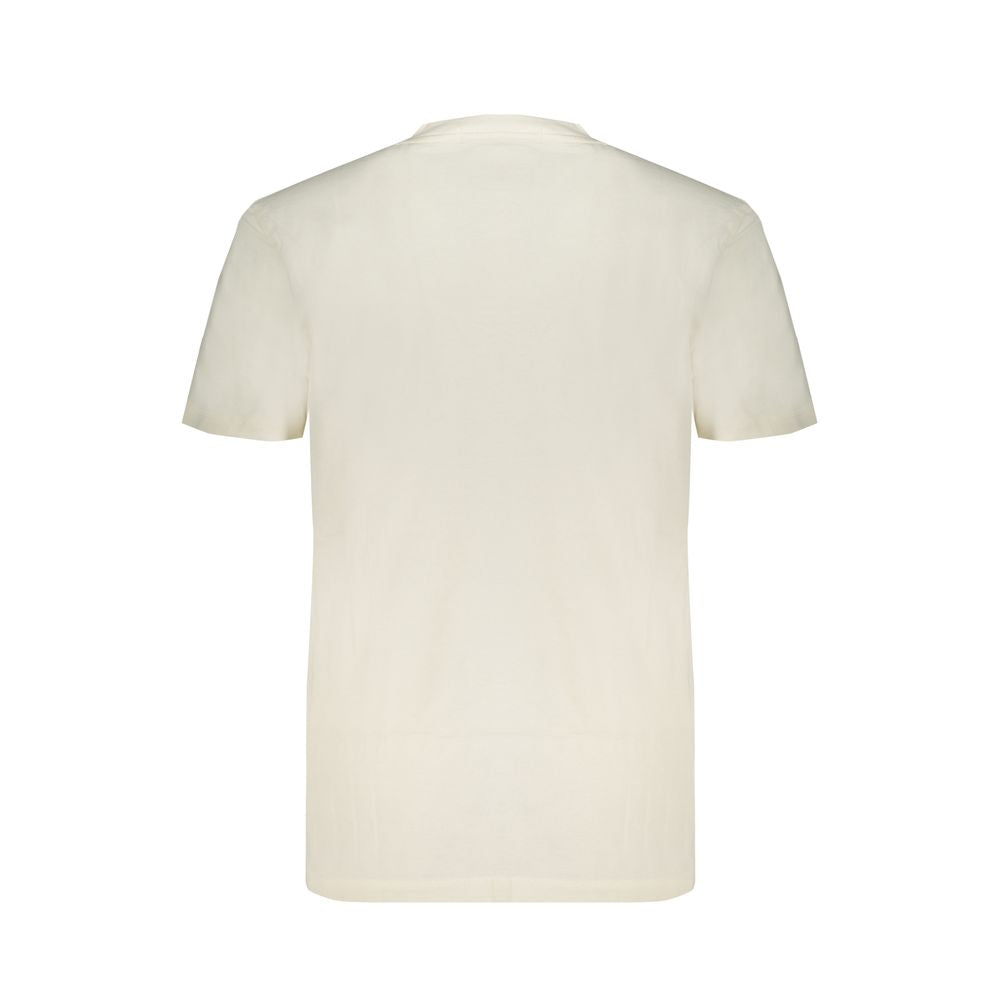 Camiseta de algodón blanca de Calvin Klein