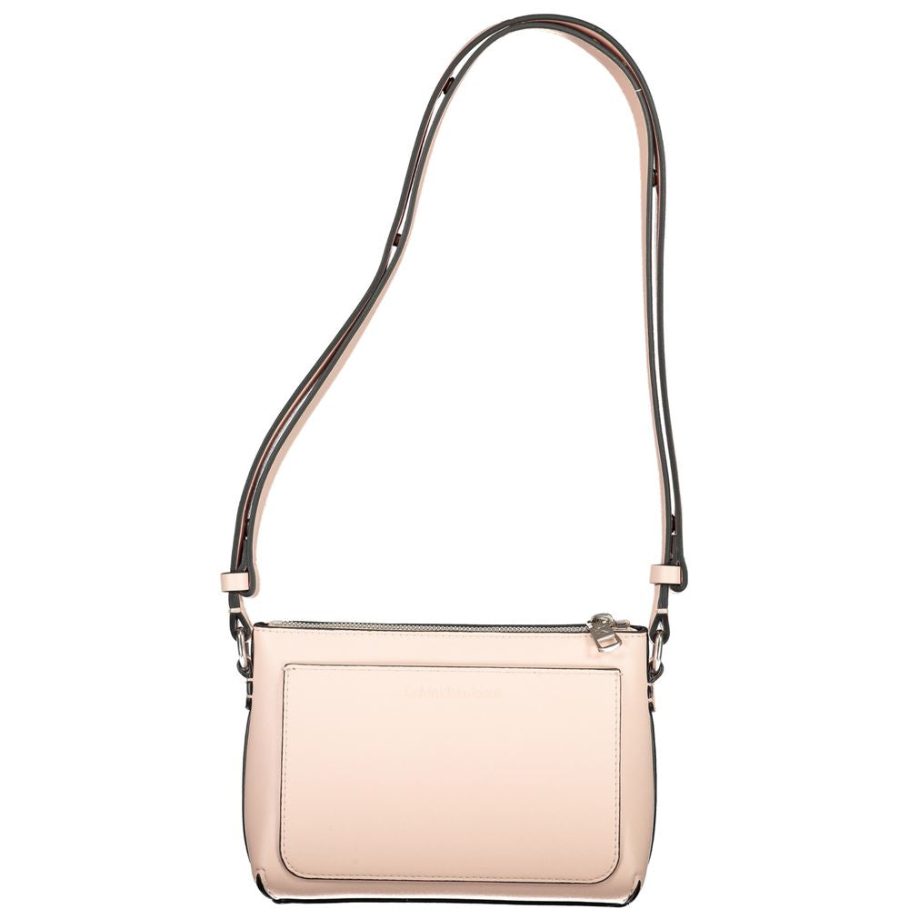 Bolso de mano de polietileno en color rosa de Calvin Klein