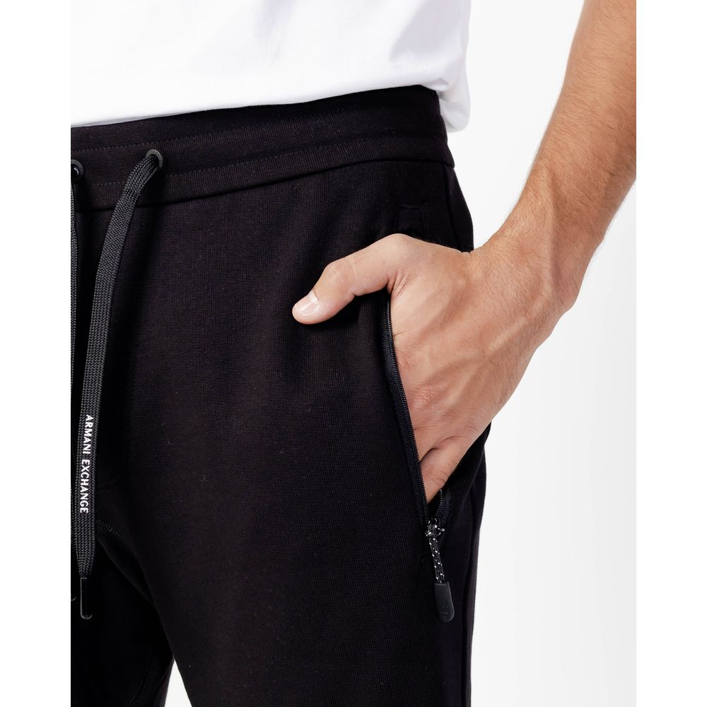 Armani Exchange Black Cotton Clothing
