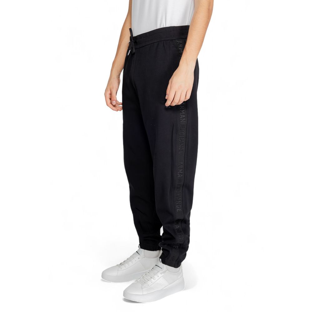 Armani Exchange Black Cotton Clothing