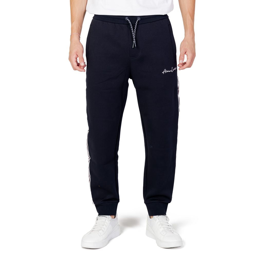 Armani Exchange Blue Cotton Clothing