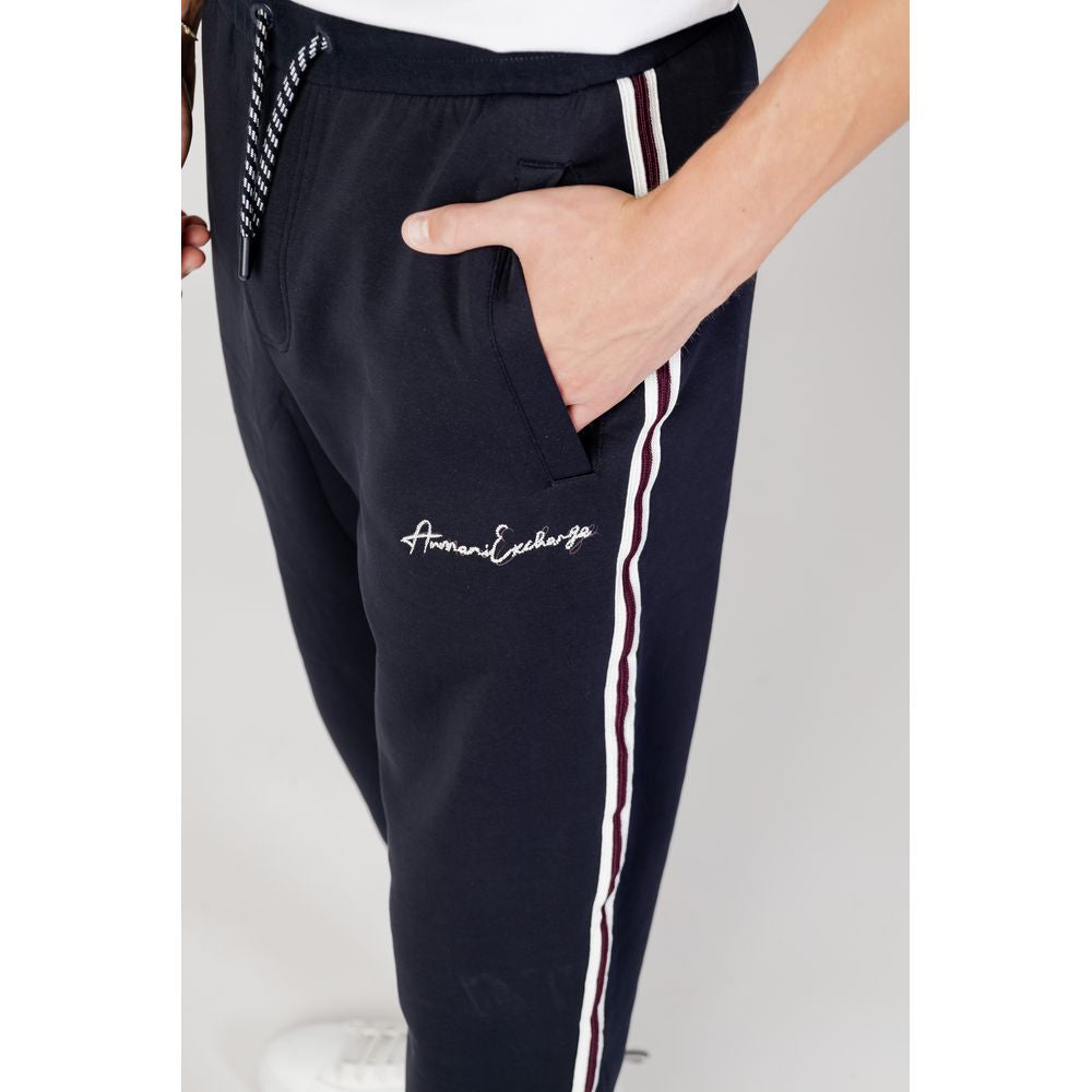 Armani Exchange Blue Cotton Clothing