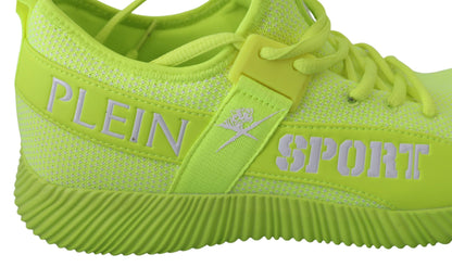 Zapatillas deportivas casuales elegantes de color verde claro de Philipp Plein