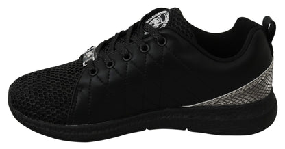 Zapatillas elegantes Gisella negras de Philipp Plein