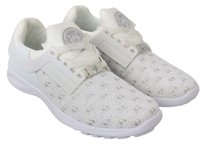 Zapatillas blancas modernas Beth de Philipp Plein para mujer