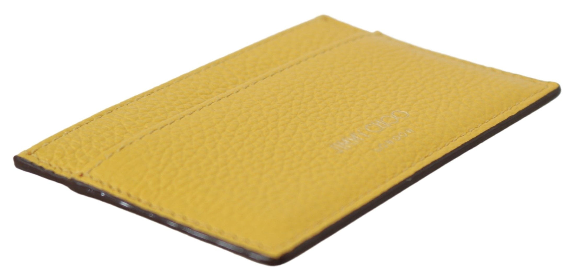 Jimmy Choo Sunshine Yellow Leather Card Holder