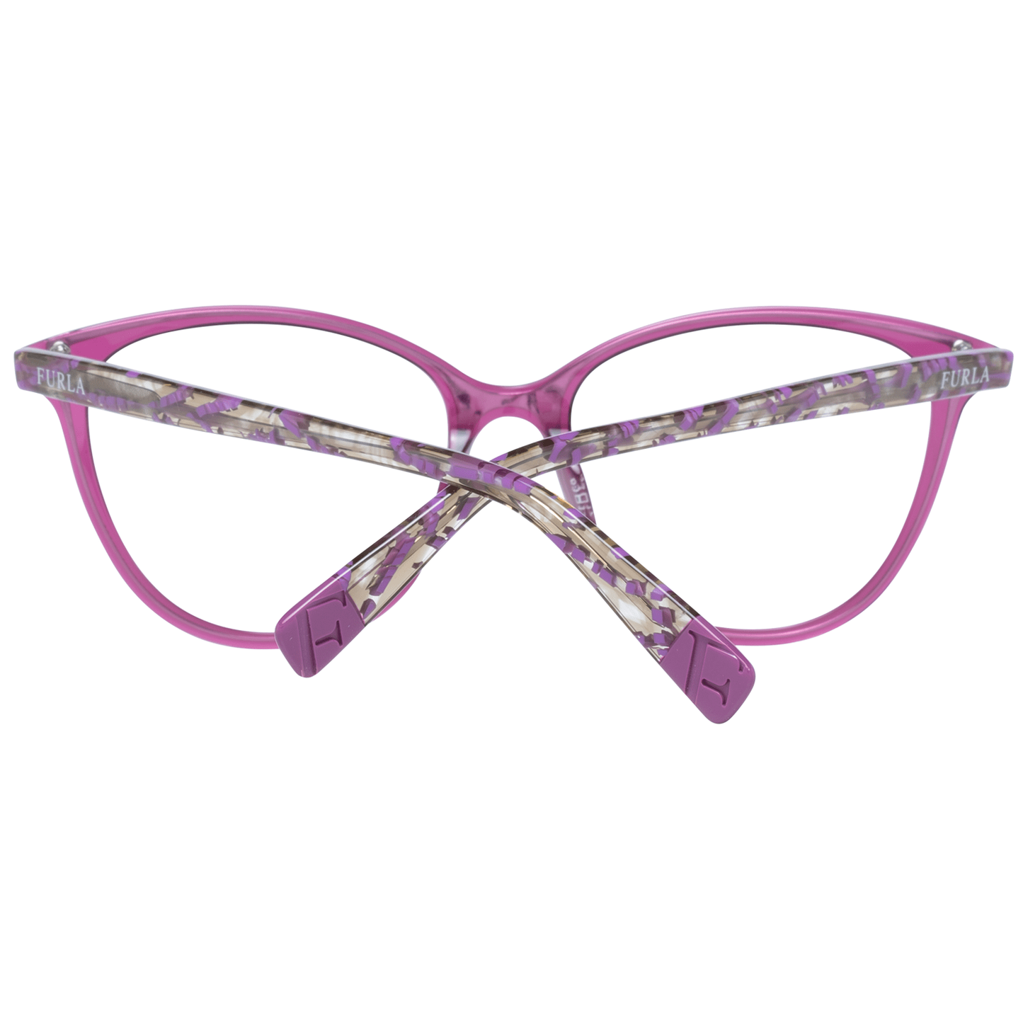 Gafas elegantes Furla Cat Eye de color morado para mujer