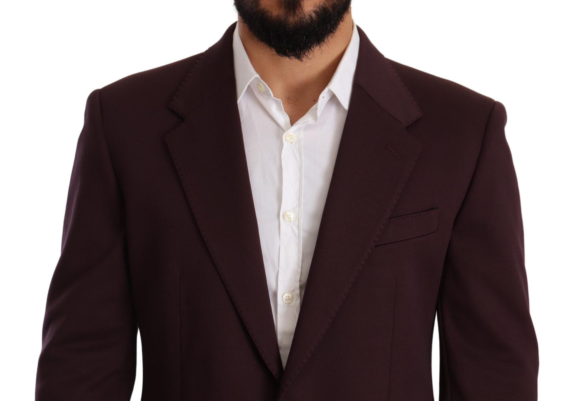 Blazer elegante de corte entallado en índigo de Dolce &amp; Gabbana para hombre