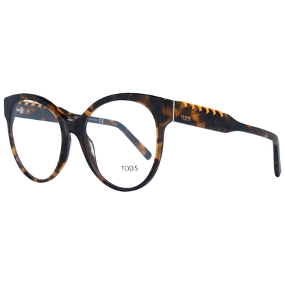 Gafas de mujer Tod's Chic Brown Round con montura completa