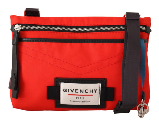 Bolso bandolera Downtown Chic en rojo y negro de Givenchy