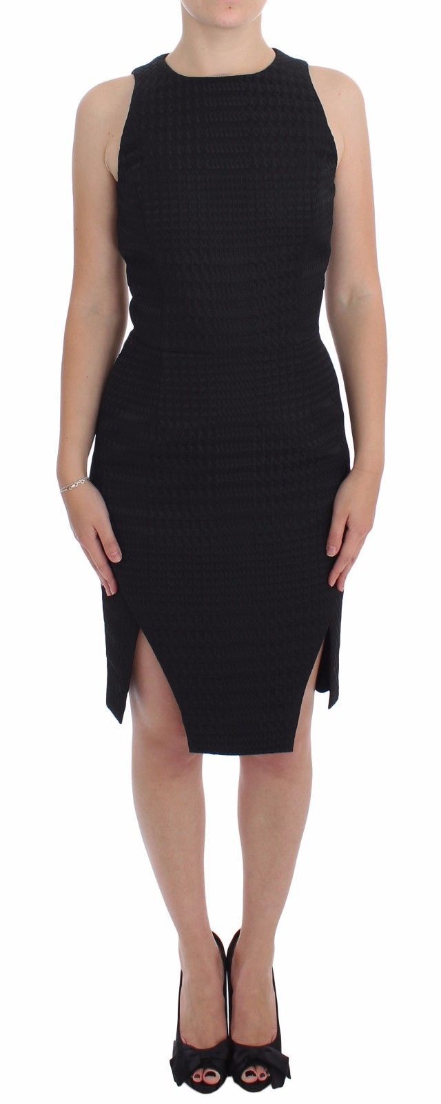 DAIZY SHELY Elegante vestido negro ajustado para ocasiones formales