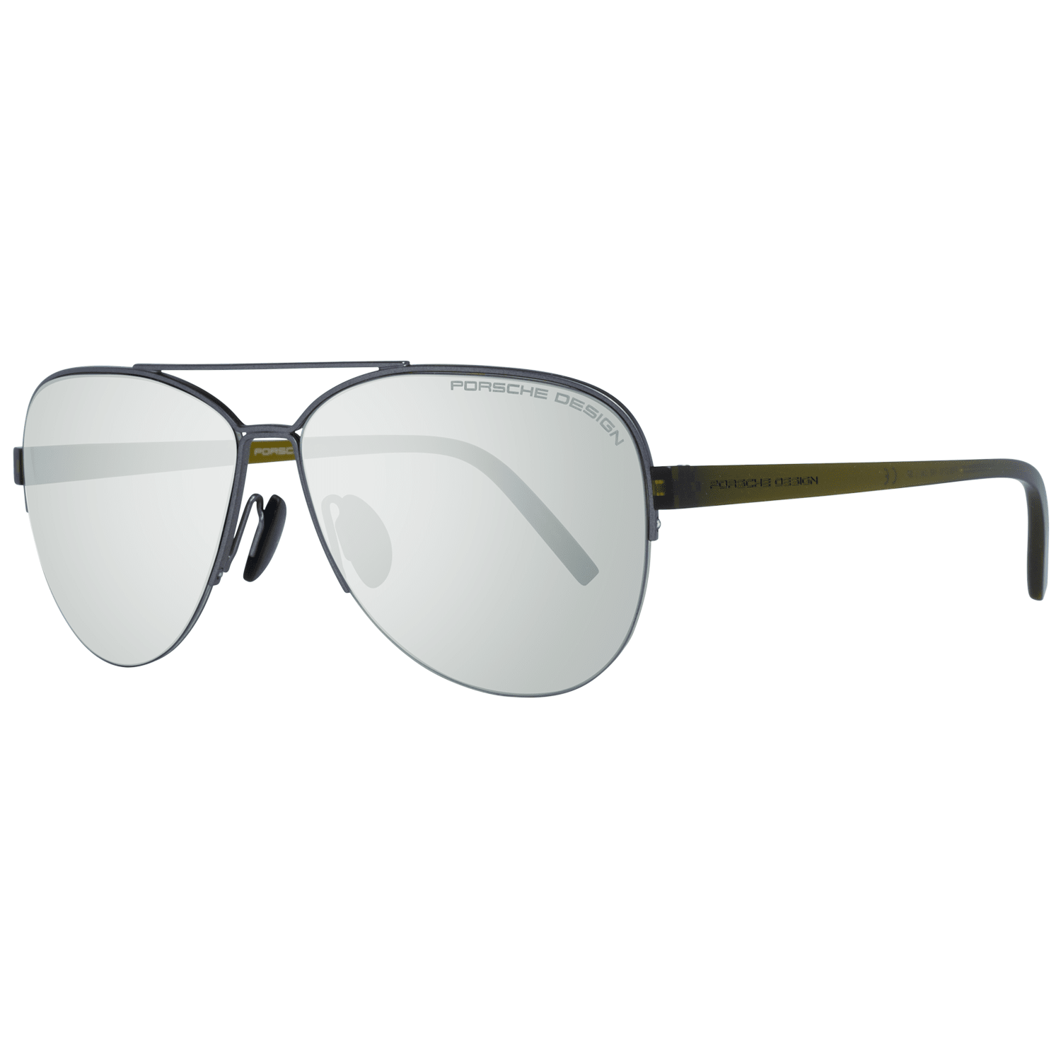 Porsche Design Gray Unisex Sunglasses