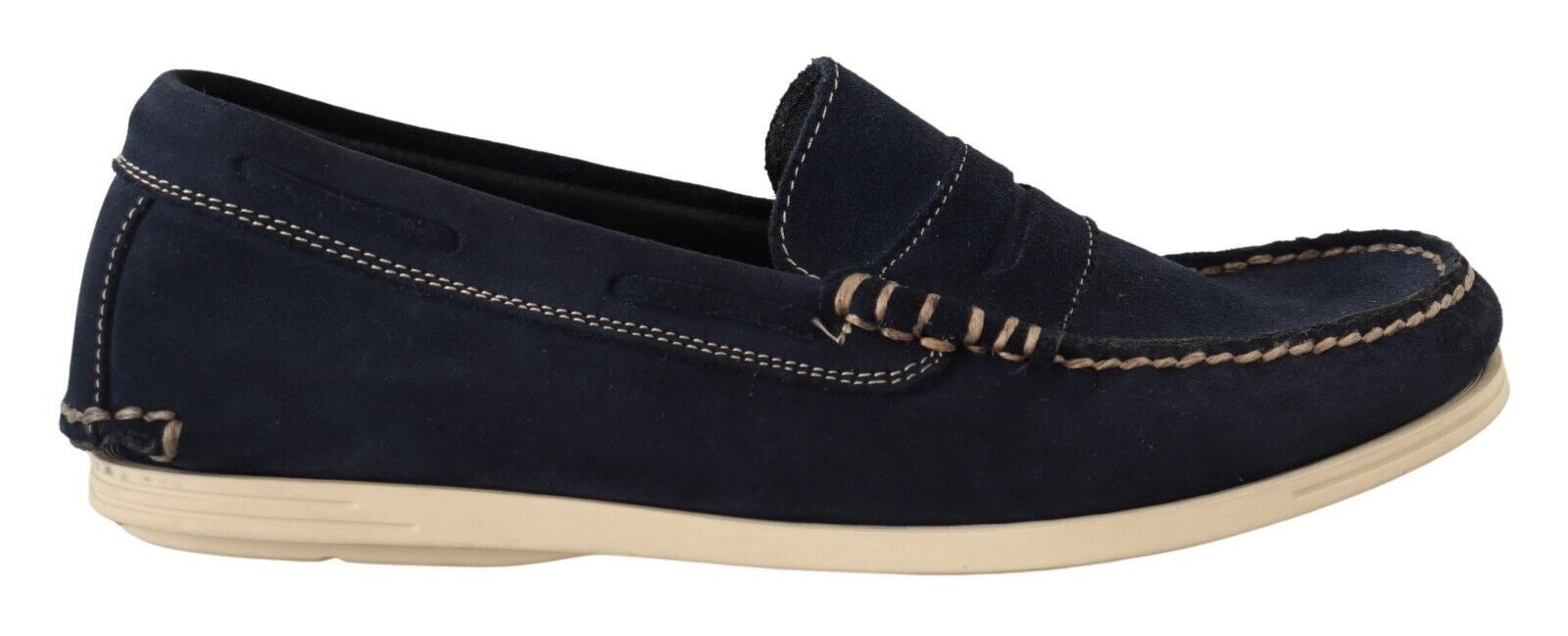 Mocasines Pollini Chic Suede Blue para hombre