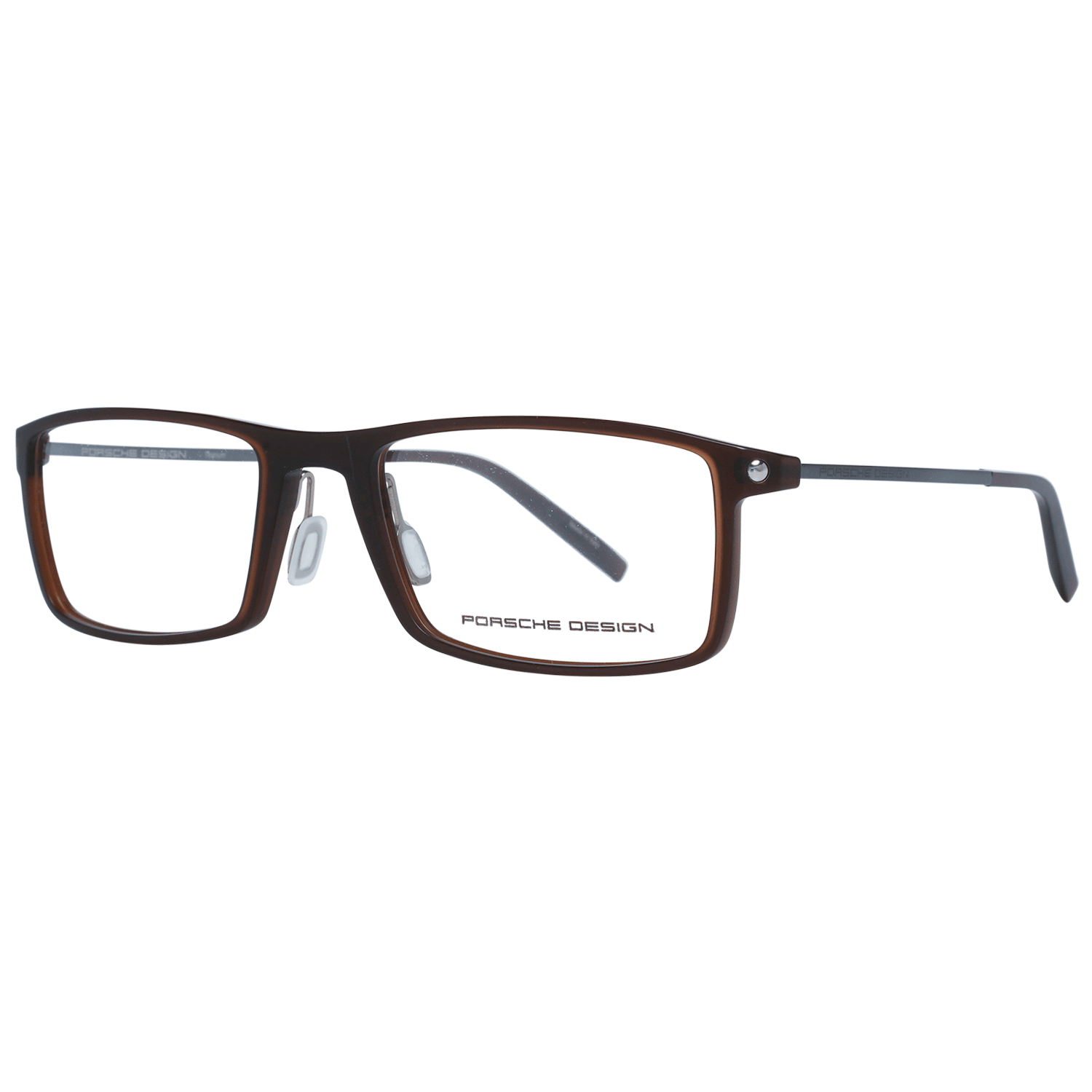 Porsche Design Brown Men Optical Frames