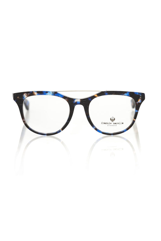 Montura unisex de acetato azul Frankie Morello