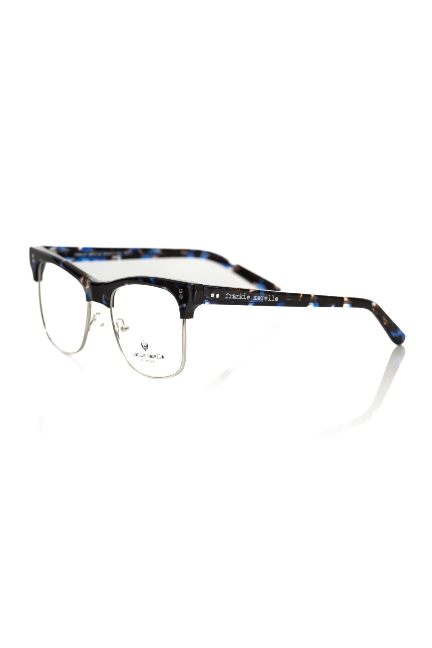 Montura de gafas unisex de acetato azul Frankie Morello