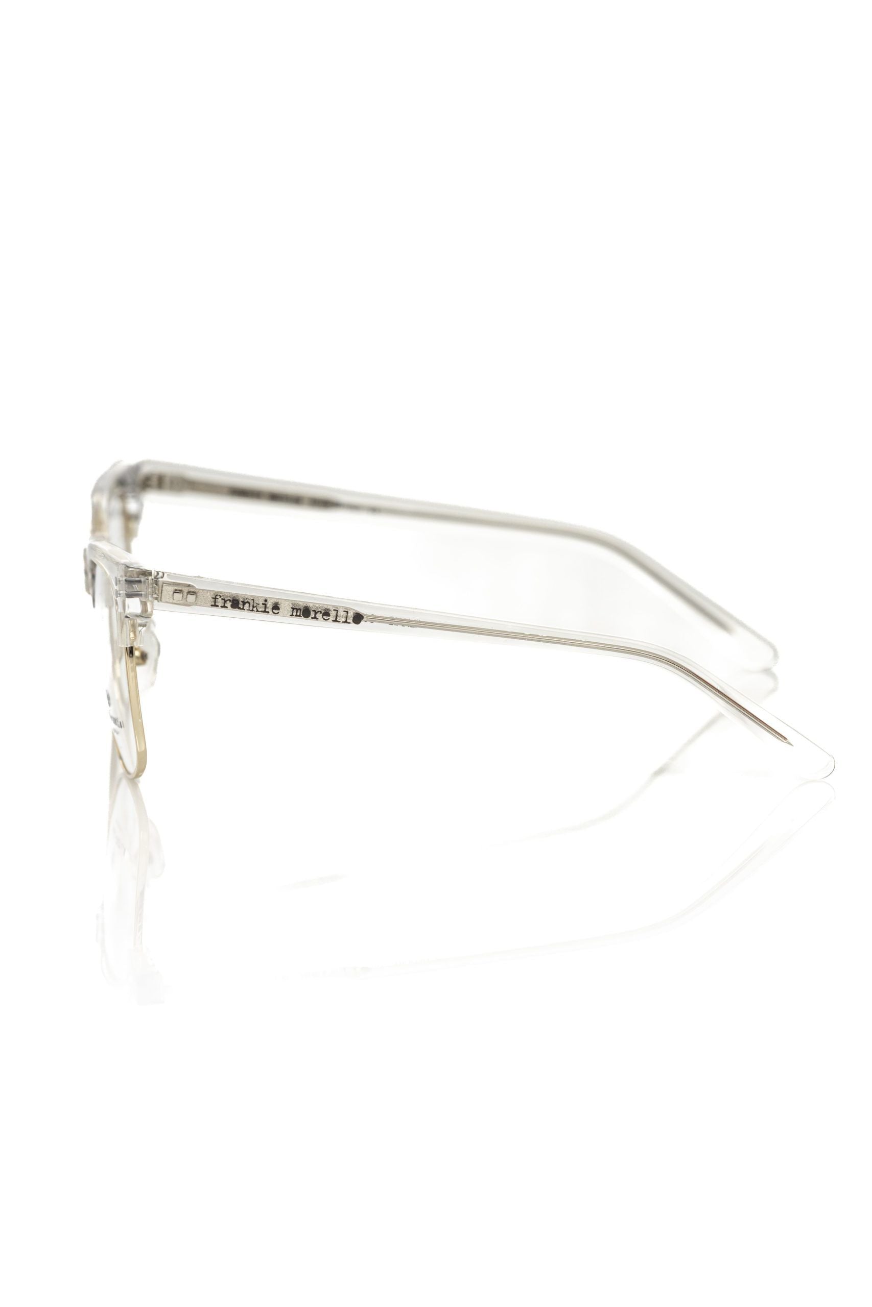 Montura unisex de acetato dorado Frankie Morello