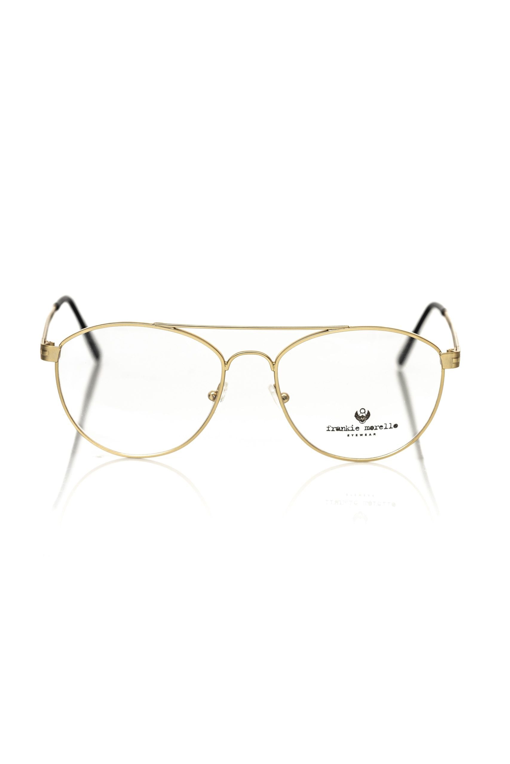 Frankie Morello Gold Metallic Unisex Frame