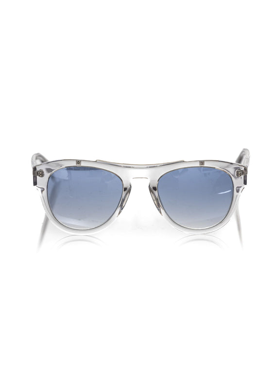 Gafas de sol de acetato blanco para hombre Frankie Morello