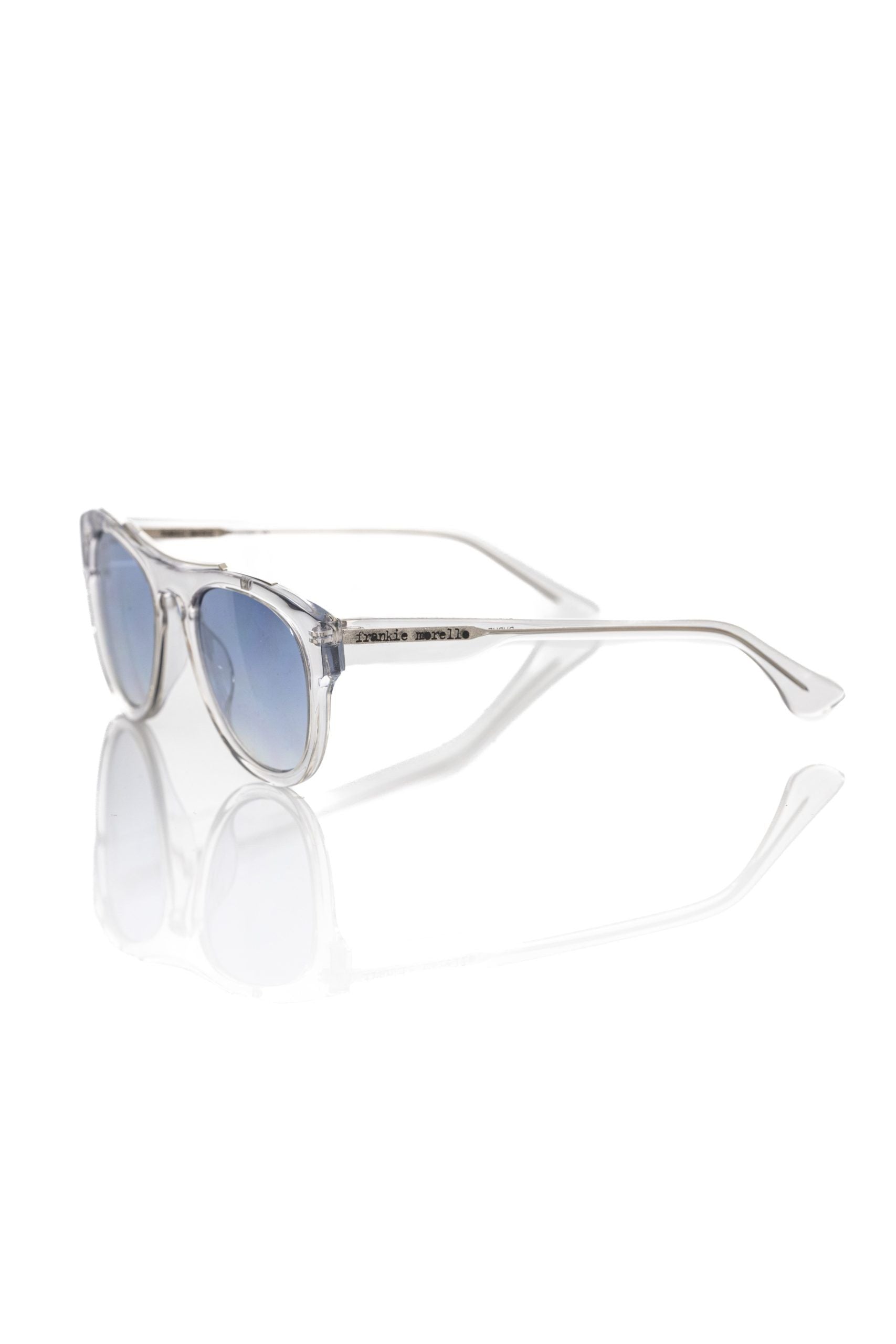 Gafas de sol de acetato blanco para hombre Frankie Morello