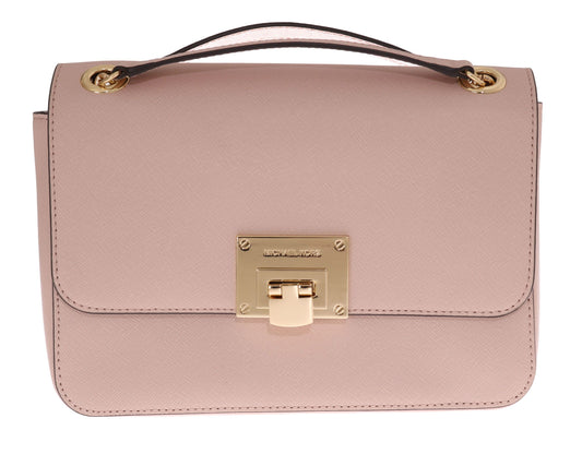 Elegante bolso de hombro Tina en color rosa de Michael Kors