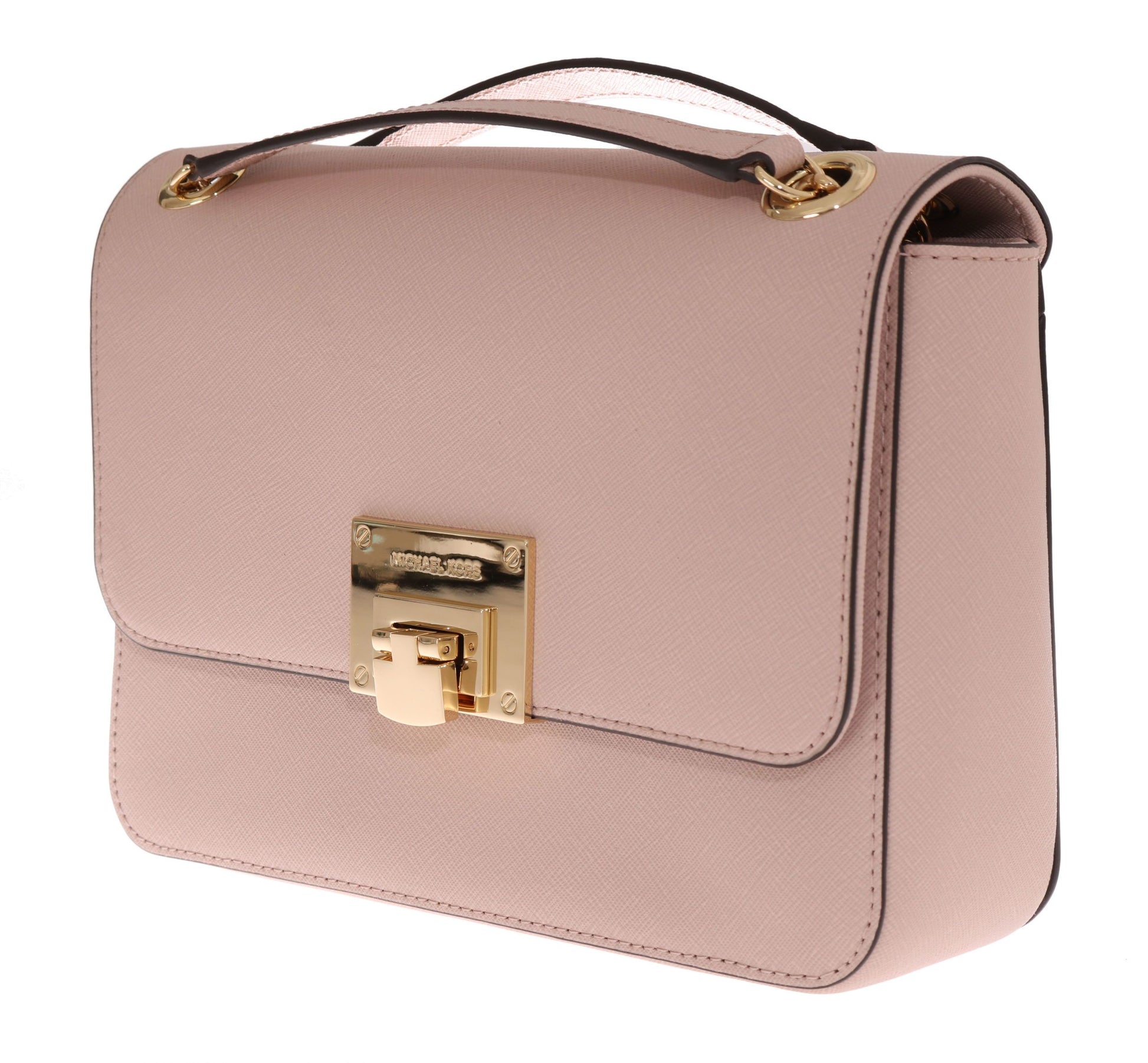 Elegante bolso de hombro Tina en color rosa de Michael Kors