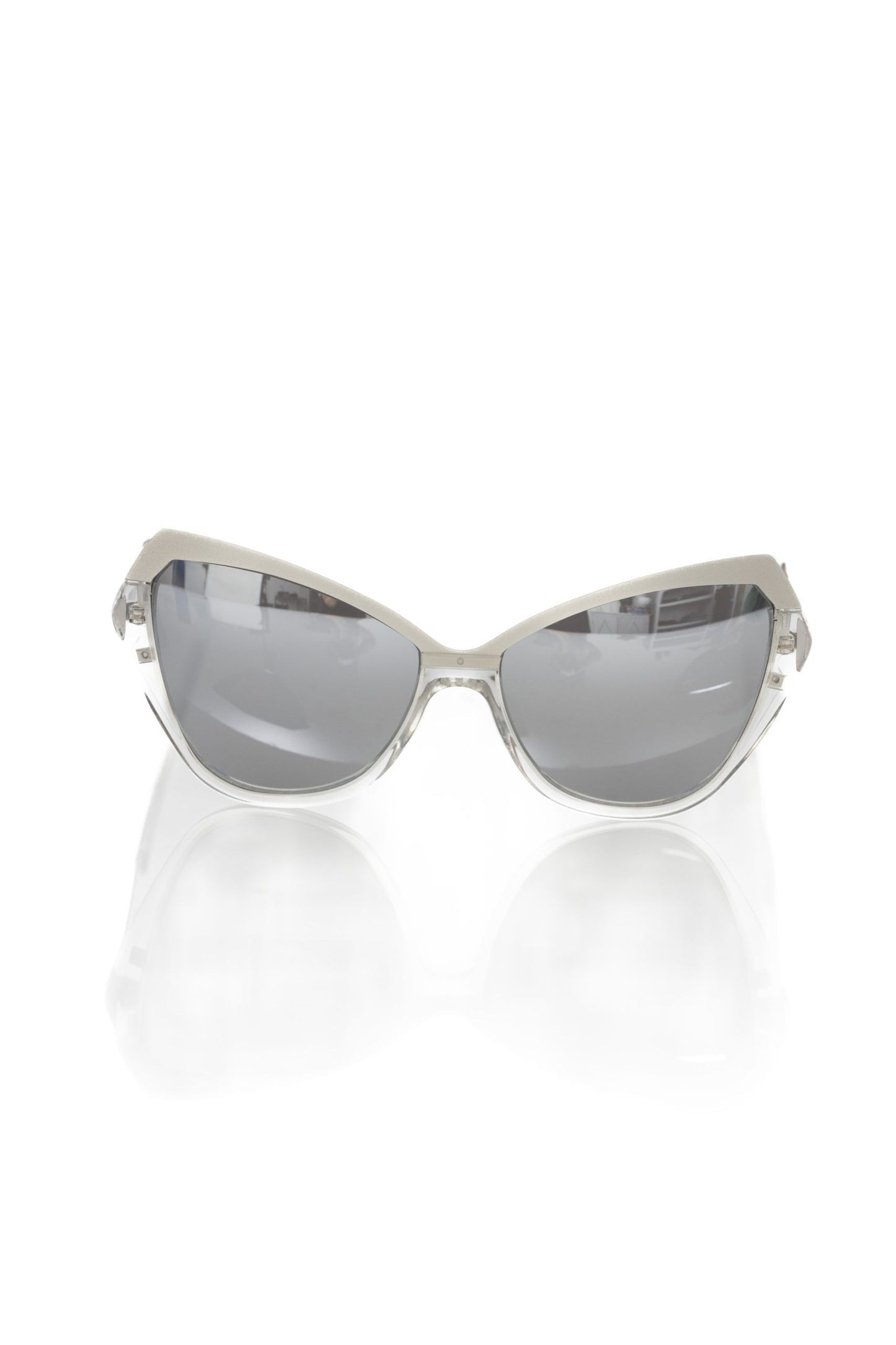 Gafas de sol de acetato gris para mujer Frankie Morello