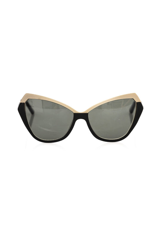 Gafas de sol de acetato negro para mujer Frankie Morello