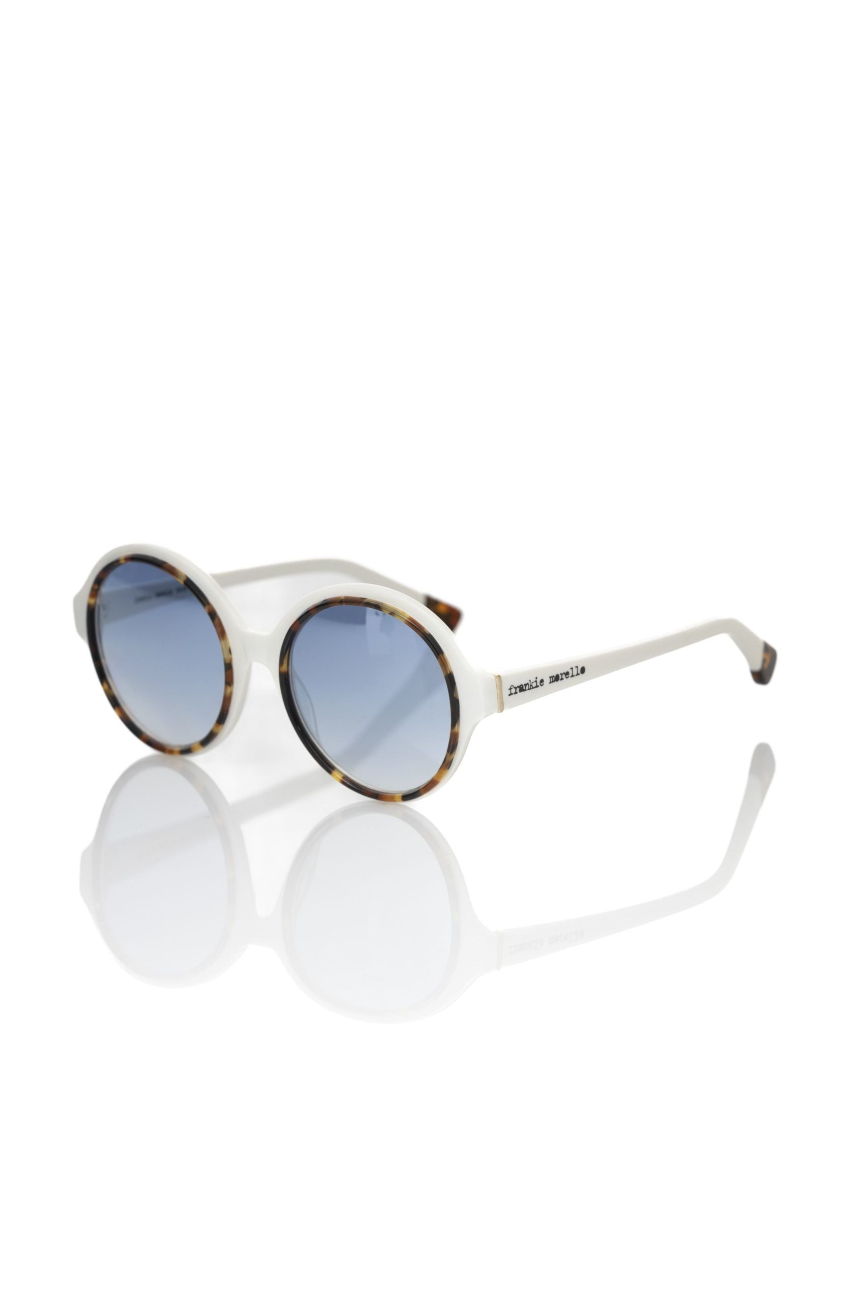 Gafas de sol de acetato blanco para mujer Frankie Morello