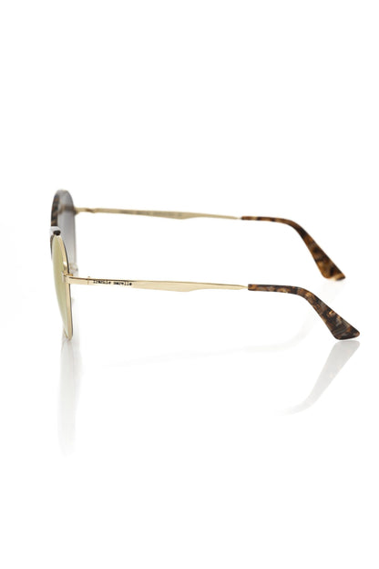 Gafas de sol para mujer Frankie Morello Beige Metálico