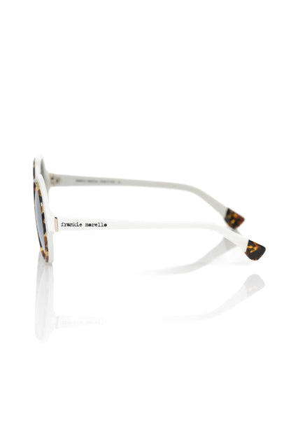 Gafas de sol de acetato blanco para mujer Frankie Morello