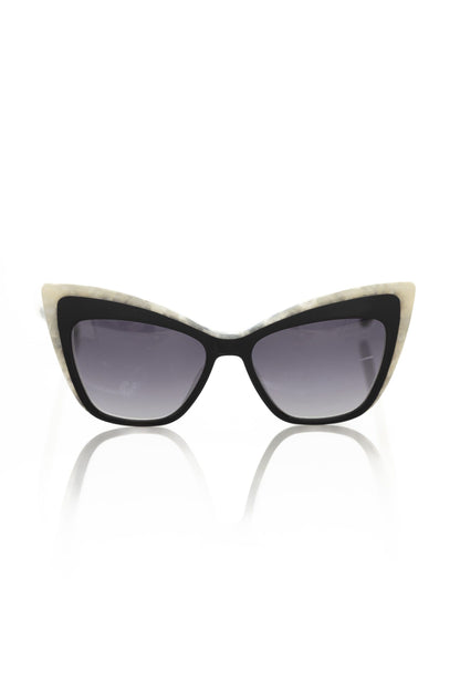 Gafas de sol de acetato negro para mujer Frankie Morello