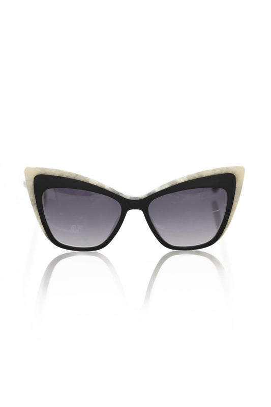 Gafas de sol de acetato negro para mujer Frankie Morello