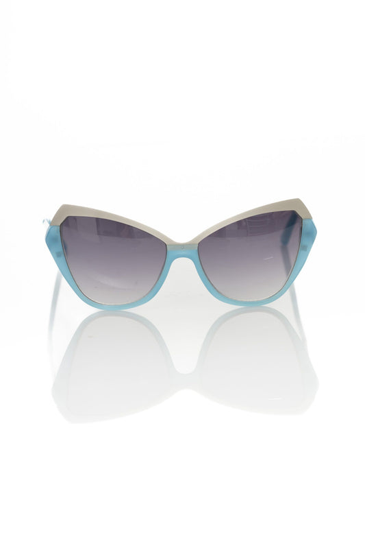 Gafas de sol para mujer Frankie Morello de acetato azul claro