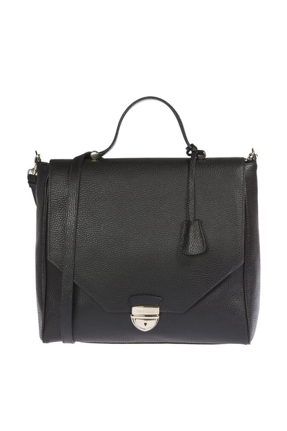 Bolso de mano para mujer de piel negra Trussardi