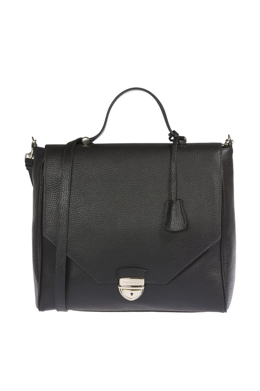 Bolso de mano para mujer de piel negra Trussardi