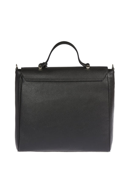 Bolso de mano para mujer de piel negra Trussardi