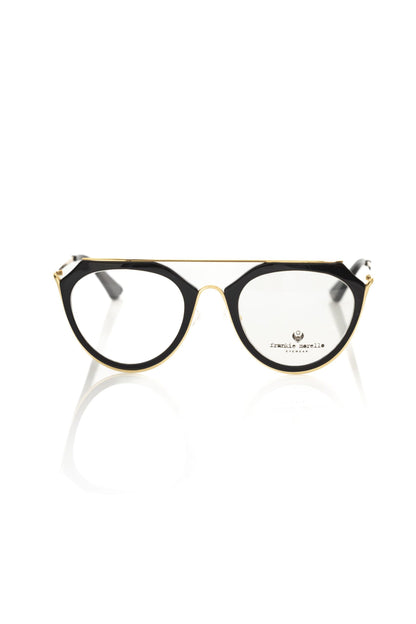 Gafas elegantes estilo aviador Frankie Morello con detalles dorados