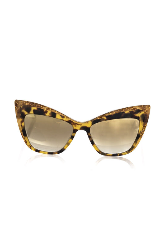 Gafas de sol para mujer Frankie Morello de acetato amarillo