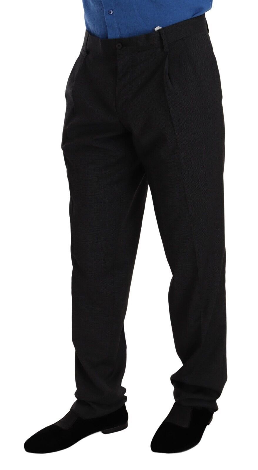 Pantalones formales elegantes de color gris para hombre de Dolce &amp; Gabbana